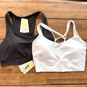 Bundle NEW all in motion sports bras size large